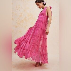 free people maxi, worn one time for a wedding